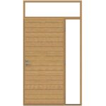 Puuovi oikea ja yläikkuna